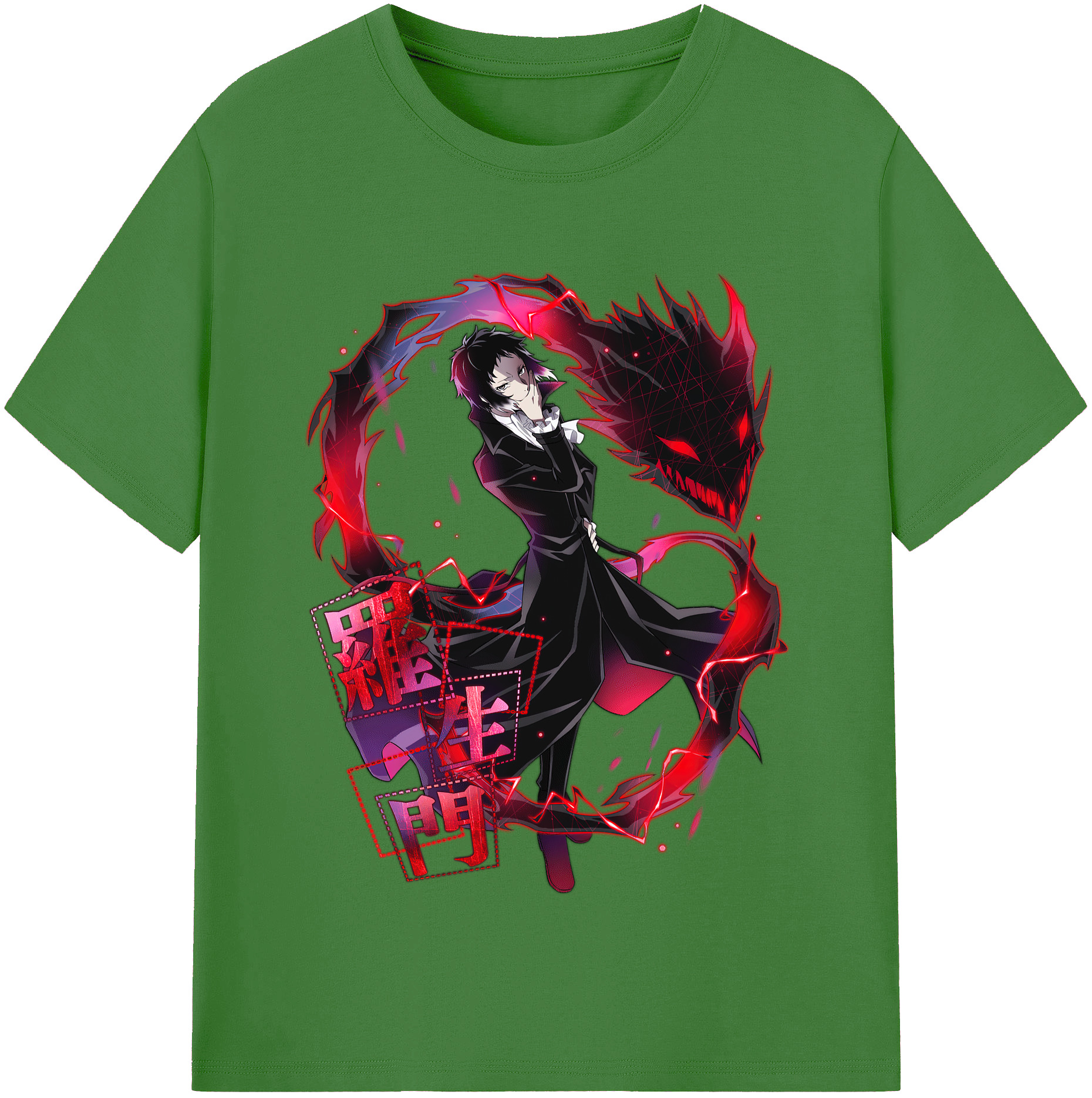 （画像用） 文豪ストレイドッグス Bungo Stray Dogs レディースカジュアルプリントTシャツ（綿100％）